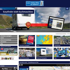 Camping entlang der Autobahn