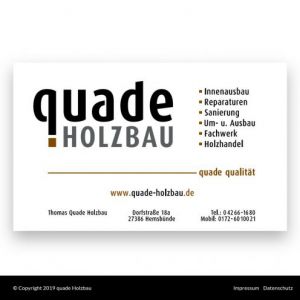 Quade Holzbau, Hemsbünde
