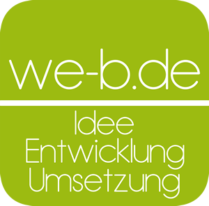 we-b.de - Idee Entwicklung Umsetzung